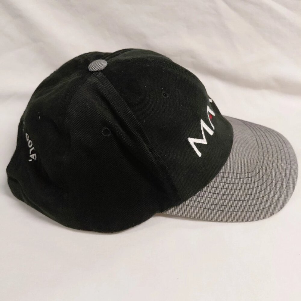 Maxfli Baseball Cap Adjustable Hook & Loop Hat Bl… - image 4